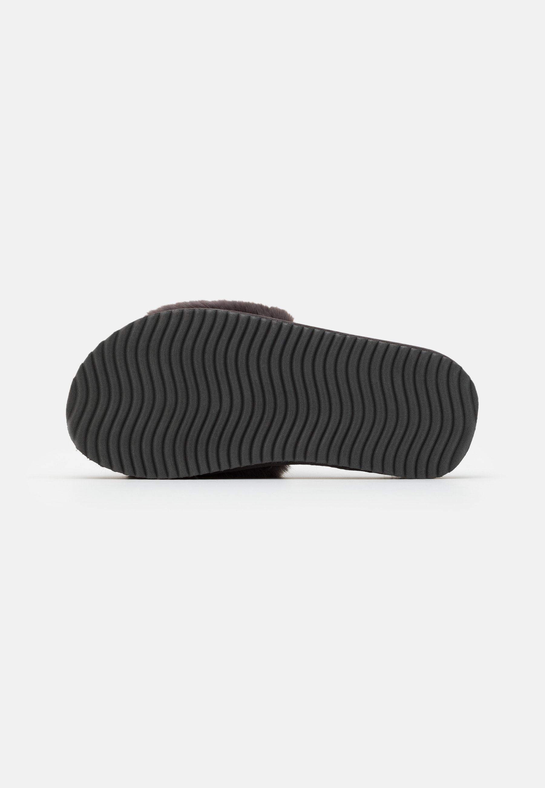flip*flop SLIDE - Pantuflas - dark grey/gris oscuro - Zalando.es