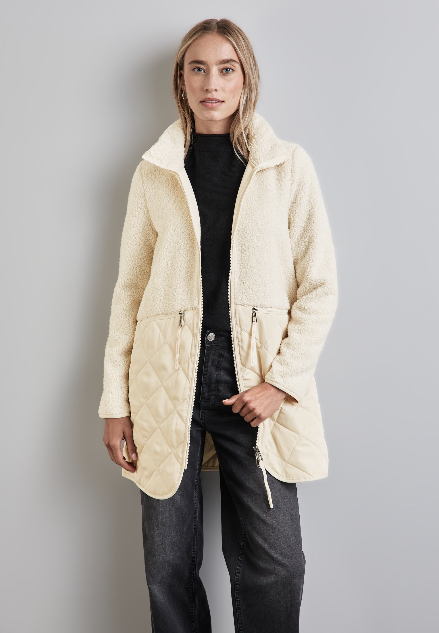 Sherpa Zalando Teddy Mantel Street One Teddyjacke Wintermantel