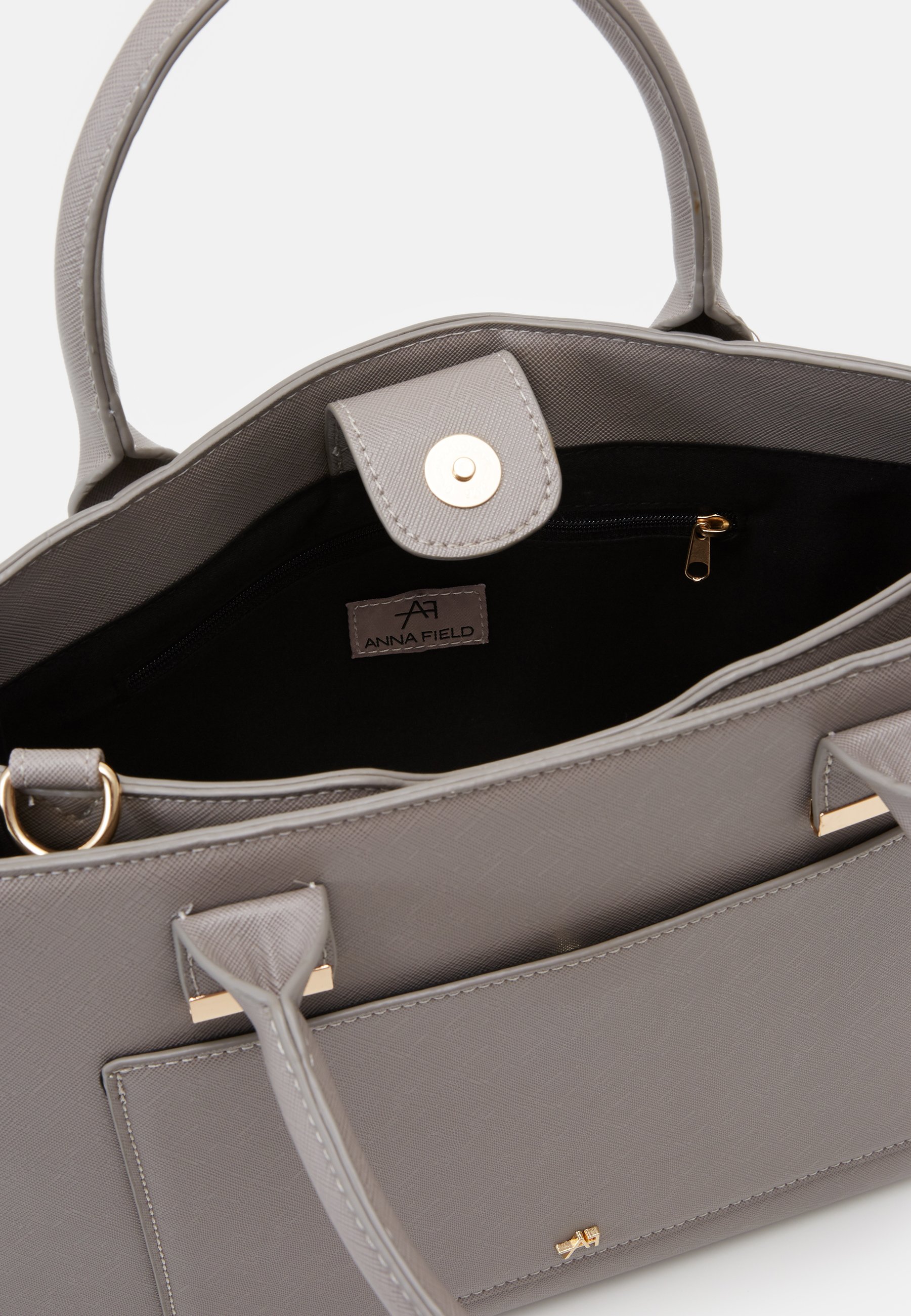 Anna Field Håndveske light grey Zalando.no Anna Field Skulderveske light grey Zalando.no