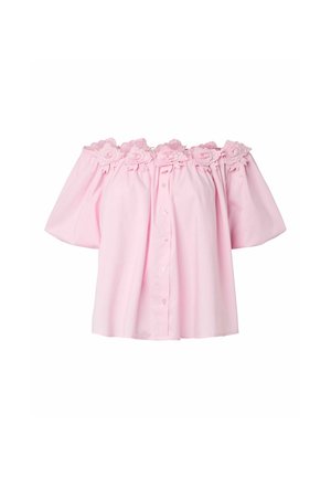 YAS OFF-SHOULDER TOP YASMANLY - Blusa - pink lady