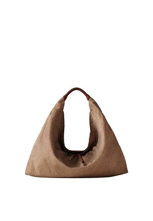 Borbonese PLIE HOBO BAG LARGE - Cabas - beige