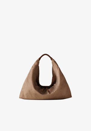 Borbonese Borsa a mano - op natural black/marrone screziato Borbonese Borsa a mano - op natural black/marrone screziato