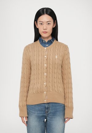 LONG SLEEVE CARDIGAN  - Kardigan - vintage khaki