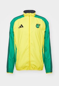 JAMAICA JFF ANTHEM JACKET - Nationalmannschaft - hazy yellow/bold green/black