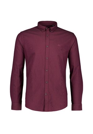 Lindbergh, LINDBERGH OXFORD SUPERFLEX SHIRT L/S - Skjorter - burgundy