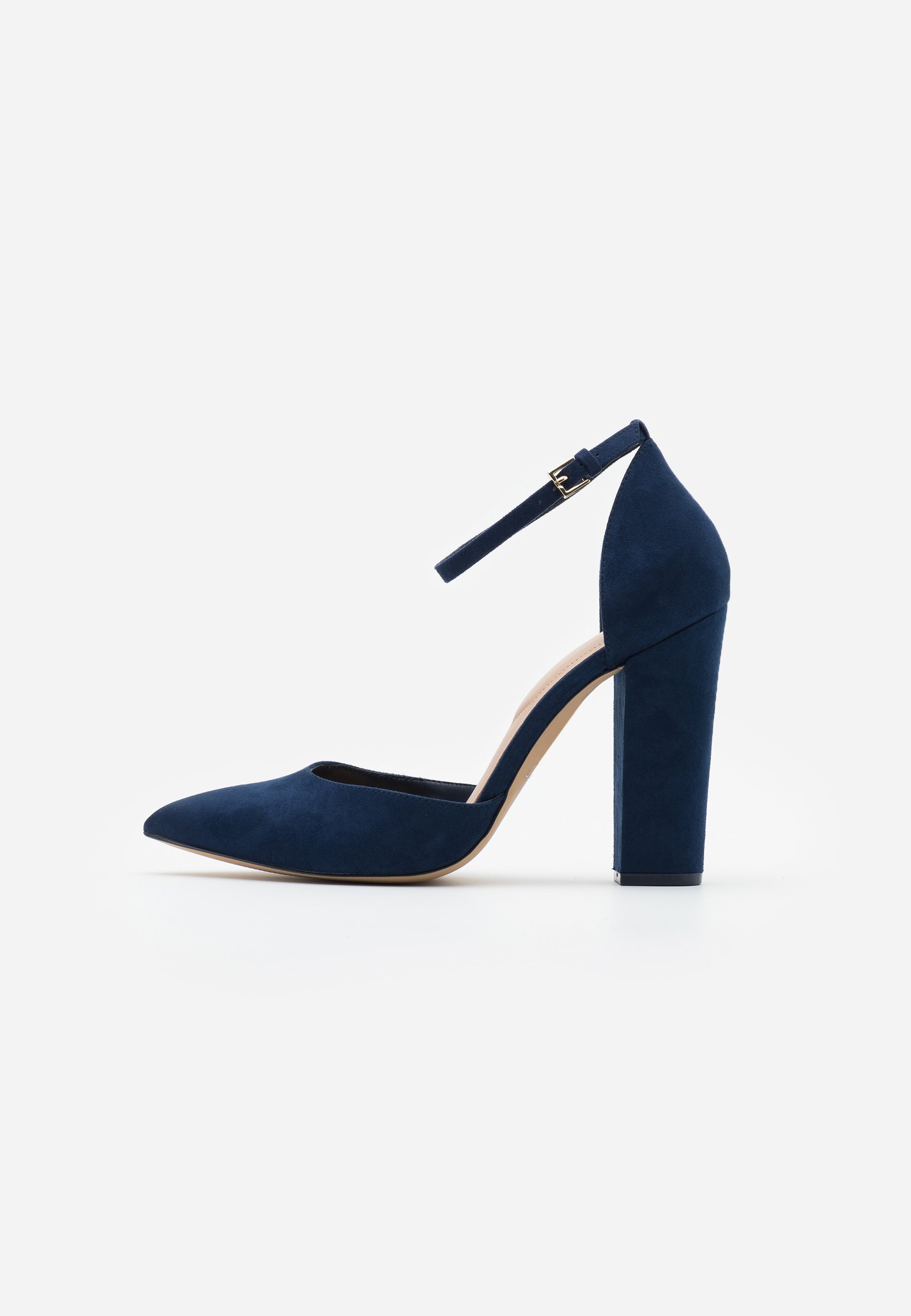 aldo navy blue heels