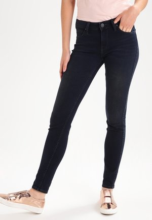 Skinny džíny - dark-blue denim