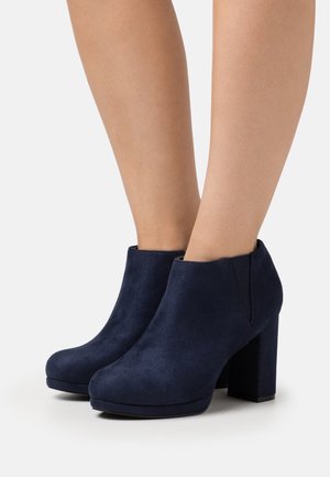 Anna Field Wide Fit Plateaupumps - dark blue