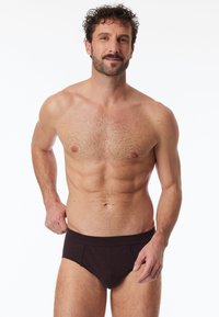 Schiesser 2-PACK COMFORT FIT - Slip - braun