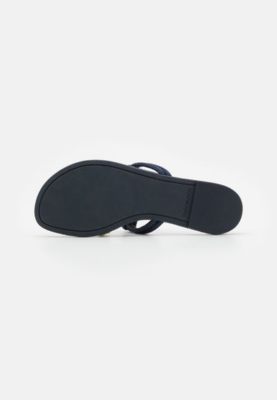 Tory Burch MILLER KNOTTED PAVE - T-bar sandals - perfect navy