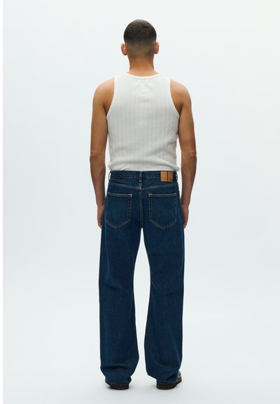 WOOD WOOD WW TYPE 2 DENIM STRAIGHT LEG - Džinsi ar taisnām starām - dark ocean