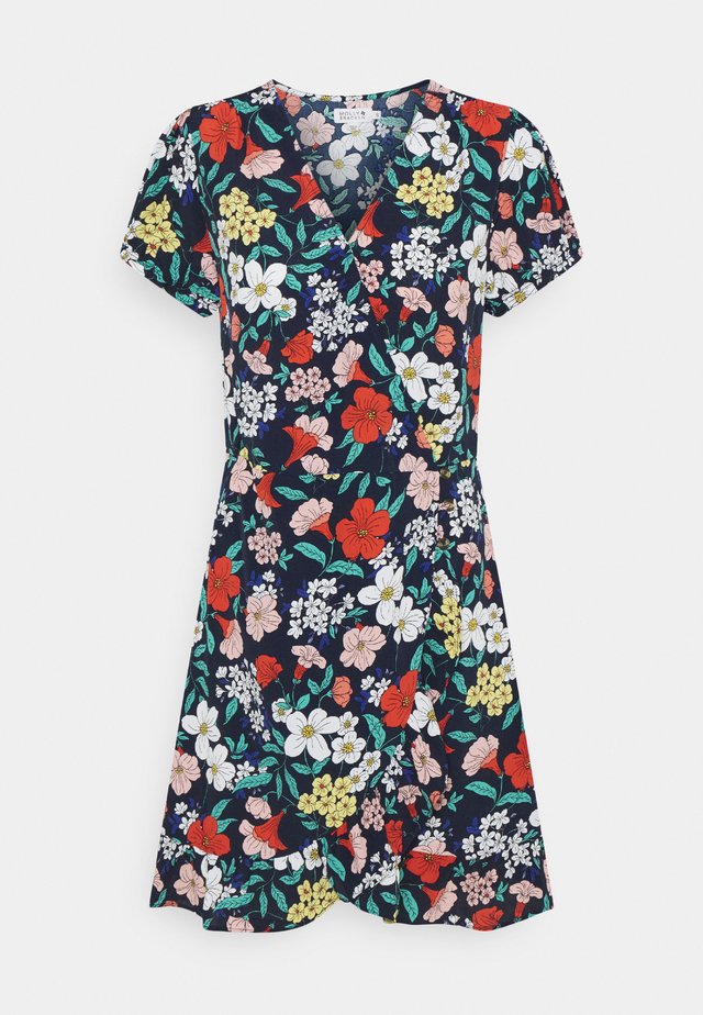 LADIES DRESS - Robe d'été - petunia midnight blue