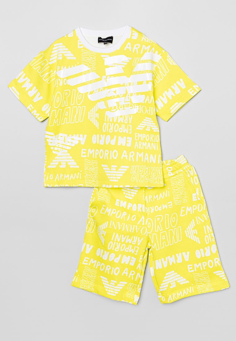 Armani Exchange T-shirt print geel Armani Exchange T-shirt print geel