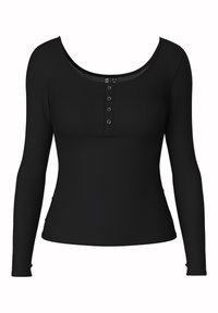 PCKITTE - Topper langermet - black
