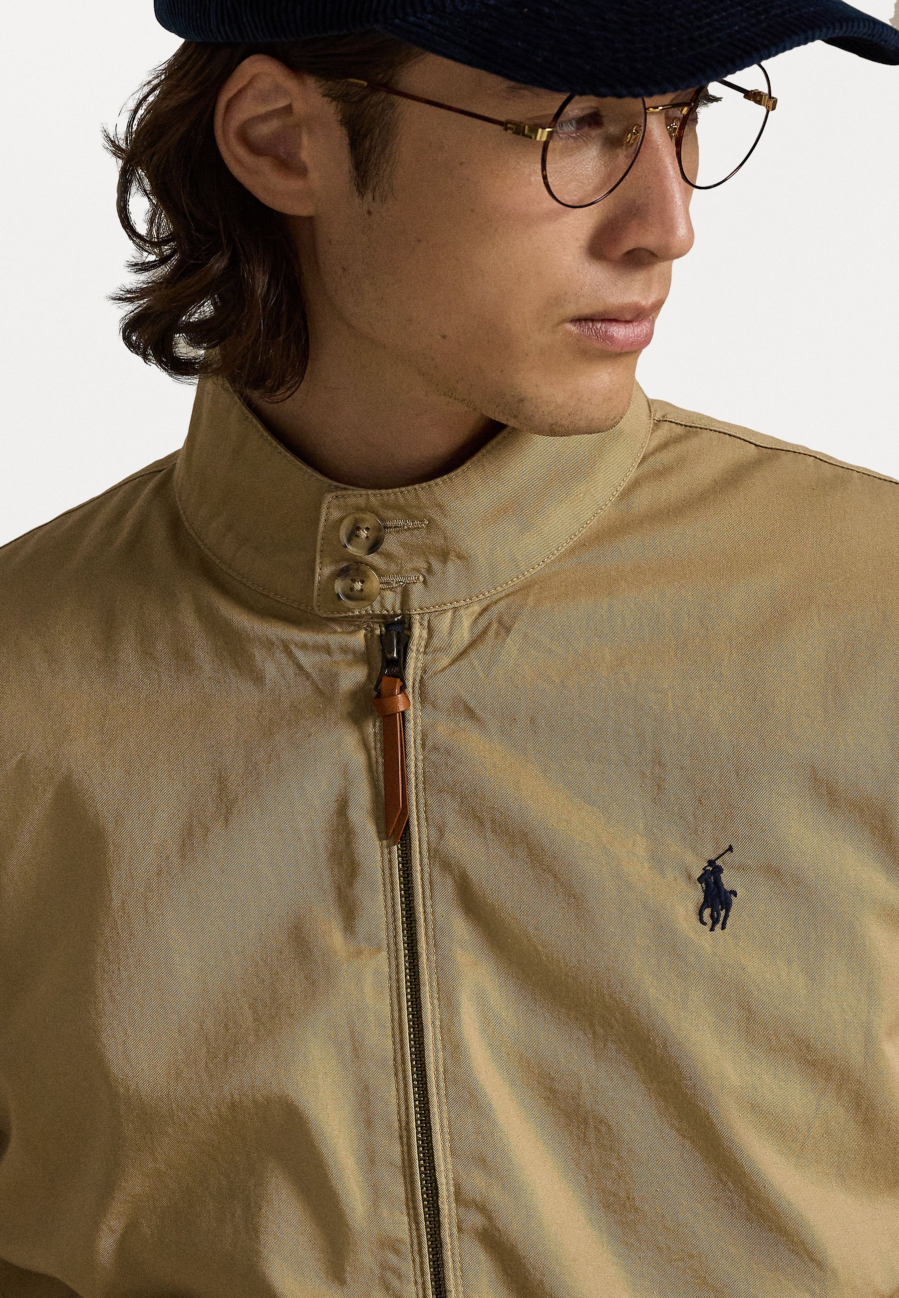 Polo Ralph Lauren THE BEDFORD TWILL JACKET - Bomber Jacket - cafe