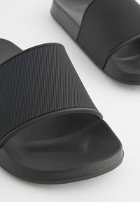 Next TEXTURED REGULAR FIT - Mules - black