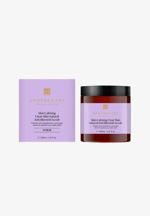 Dr Botanicals SKIN CALMING CLEAR SKIN ANTI-BLEMISH SCRUB 120ML - Exfoliator - purple