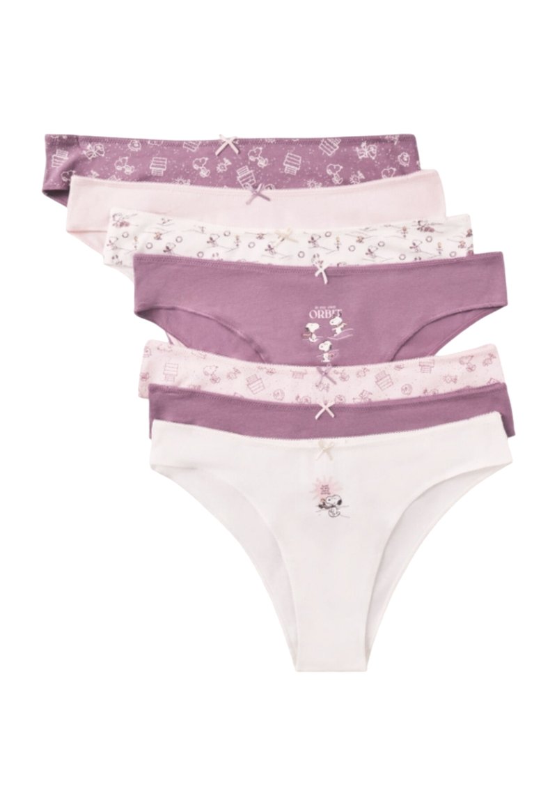 women'secret SLIPS 7 PACK - Trusser - multi-coloured/lys pink - Zalando.dk