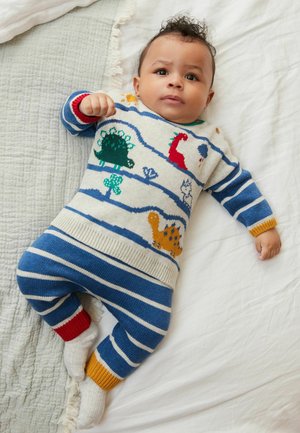 2 PIECE SET - Sweter - blue