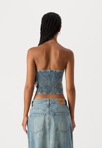 Gestuz CORSAGE - Topper - mid blue washed