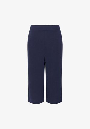 Tumed lühikesed püksid, millel on sile tekstuur, elastne vöökoht ja nähtamatud kinnitused, loodud mugavuse ja lihtsa kandmise jaoks.