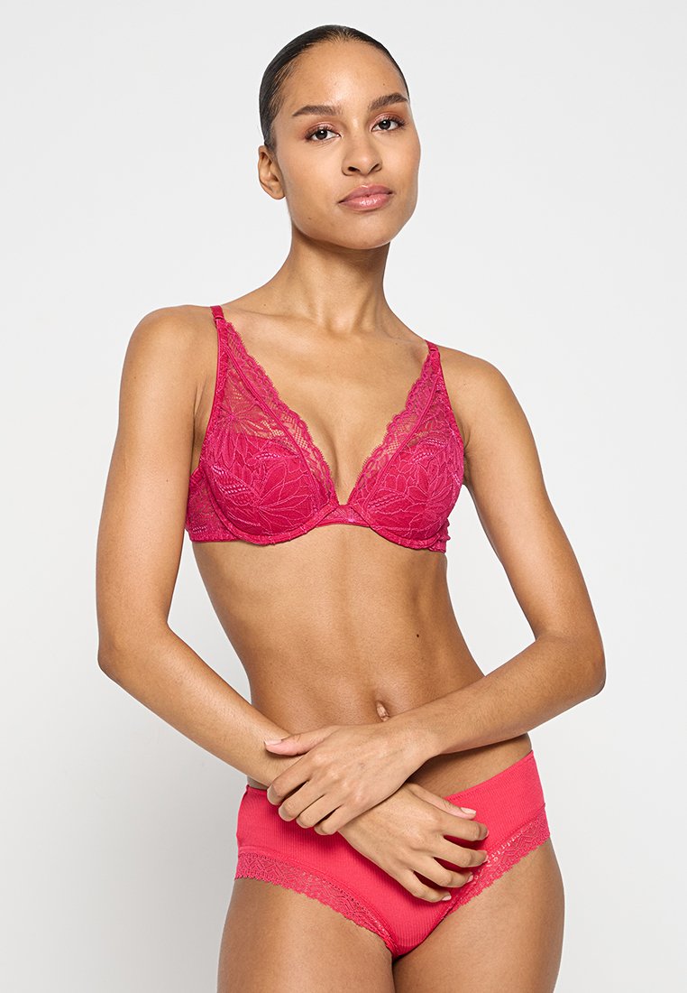 Simone Pérèle Push-up BH donkerroze Simone Pérèle Push-up BH donkerroze