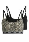 TWIN DESIGN 2 PACK - Bustier - open brown