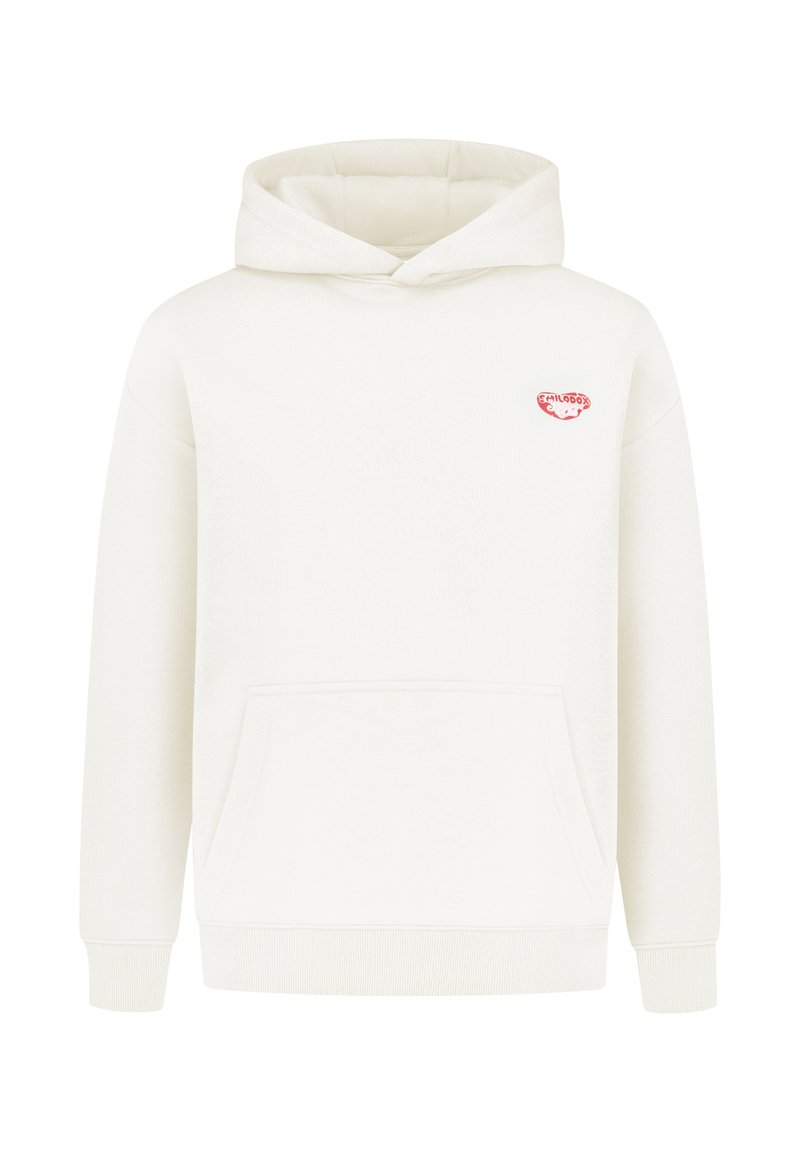 Smilodox RIVA PRINT HOODIE Kapuzenpullover creme/offwhite