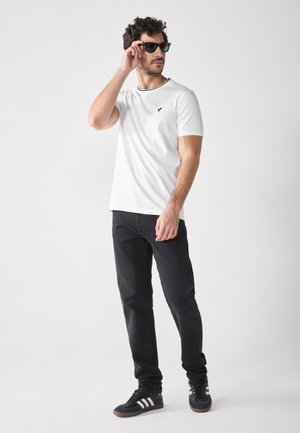 2 PACK - Paprasti marškinėliai - true black/bright white