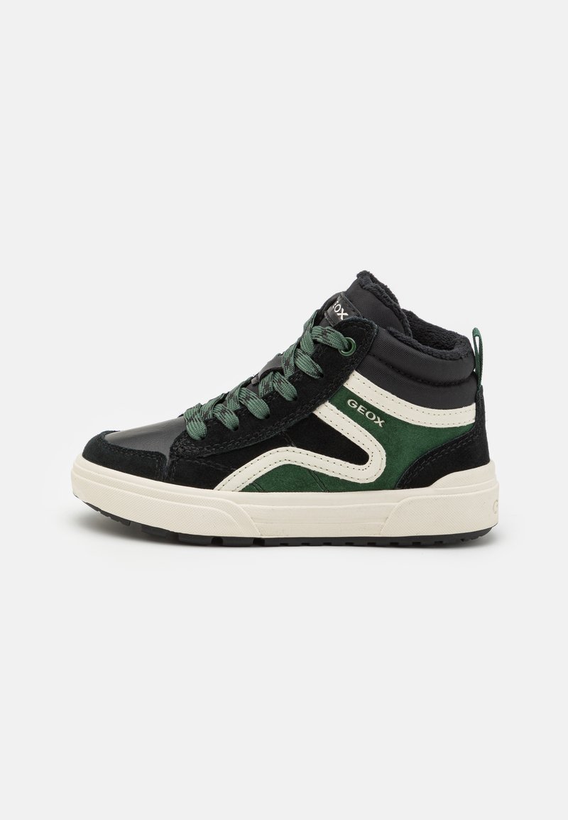Geox WEEMBLE - Sneakers hoog - black/forest
