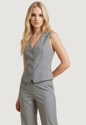 I AM, GILET BOTTONI 95105 - Chaleco - grey
