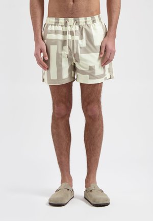GRAPHIC - Swimming shorts - sand