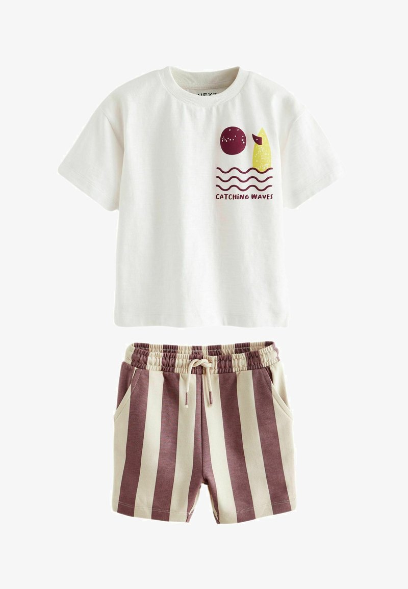 Next CHARACTER SET REGULAR FIT - Tracksuit bottoms - purple