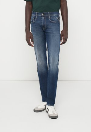 ANBASS HYPERFLEX JEANS - Slim fit jeans - dark blue