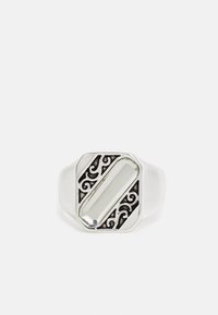 RESORT STONE SIGNET RING - Anel - silver-coloured