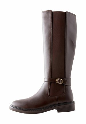 Next STANDARD/WIDE FIT - FOREVER COMFORT ROUND BUCKLE DETAIL - Boots - new chocolate brown