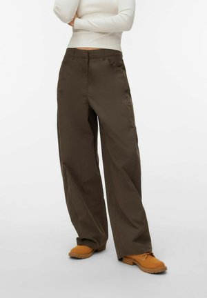 VMJOSE HOHE TAILLE  - Bukser - dark olive
