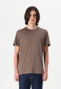 Selected Homme - ASPEN SS O NECK NOOS - T-shirt basique - morel Image miniature 1