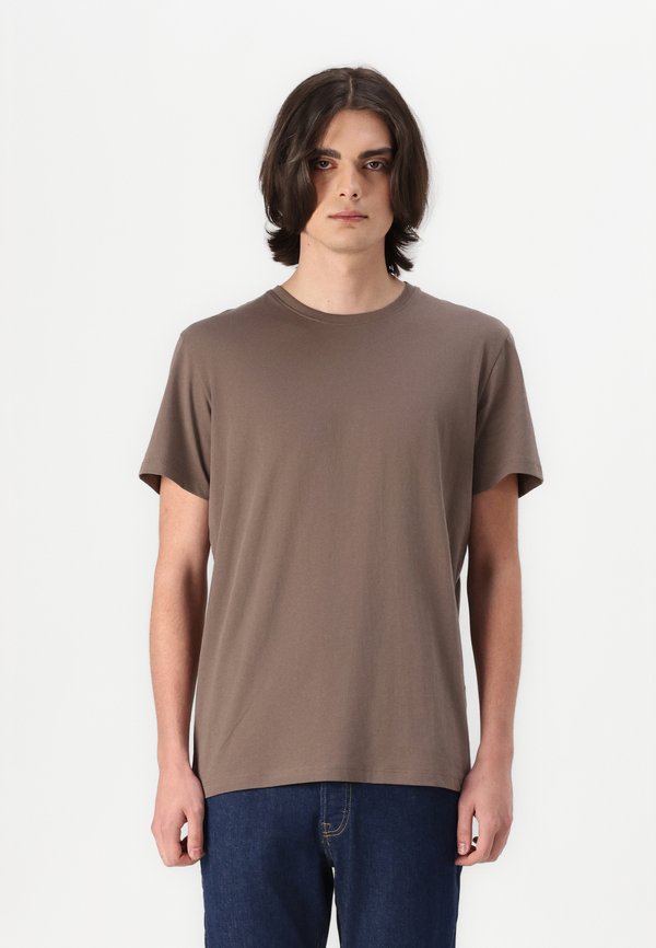 SLHASPEN O NECK TEE - T-Shirt basic - morel