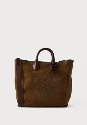 YANKEES TOTE - Geantă de pânză - brown
