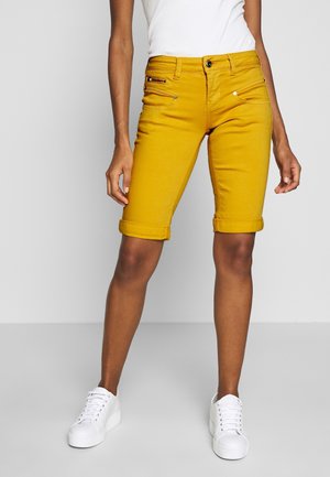 Denimshorts - yellow