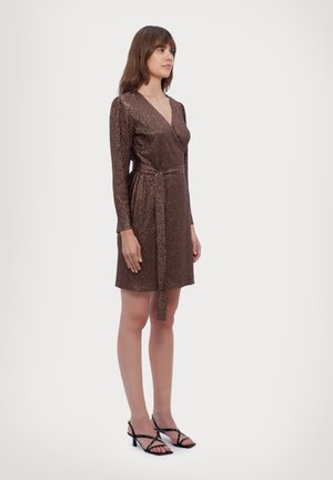 FIONA DRESS - Juhlamekko - brown