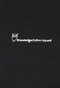 KnowledgeCotton Apparel T-shirt - bas - black