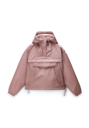 Napapijri, RAINFOREST OPTIQUE W W33 BLCK BROWN - Overgangsjakke - p blck pink