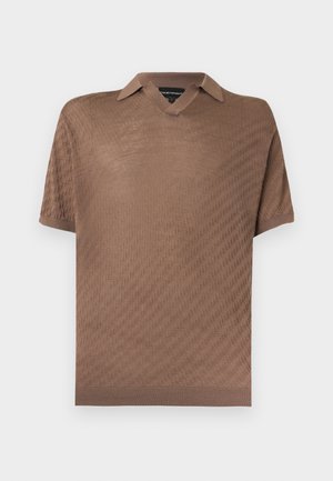 PULLOVER - Polo - brown lentil
