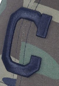 New Era CLEVELAND INDIANS MLB ESSENTIAL CAMO 9FORTY ADJUSTABLE SNAPBACK  - Cap - oliv