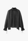 Blouse - black white
