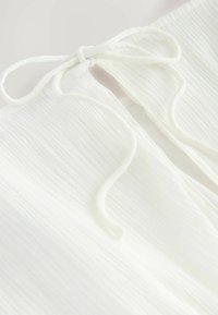 Next SHIRRED WAIST - Lühikeste varrukatega bodi - white
