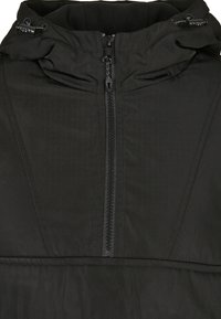 Urban Classics LADIES LONG OVERSIZED PULL OVER JACKET - Short coat - black