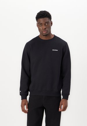 LOGO CREW NECK UNISEX - Sportska majica - deep black